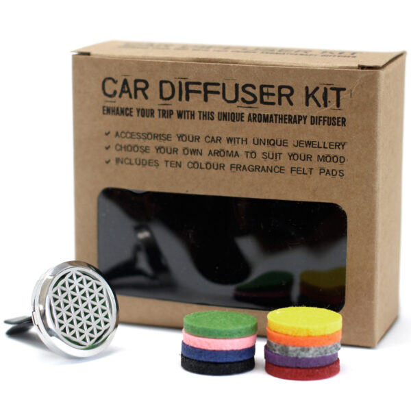 Kit difusor para coche -La flor de la vida - 30mm - Imagen 2