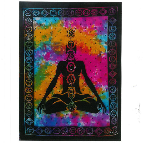 Arte de Pared de Algodón - Buda Chakra