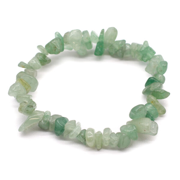 Pulsera Fragmentos de Piedras Preciosas - Aventurina verde