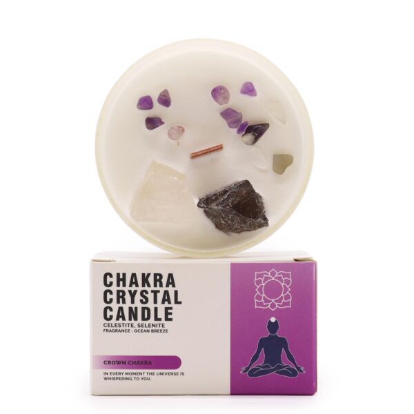 Velas de Cristal de Chakra  - Chakra de la Corona