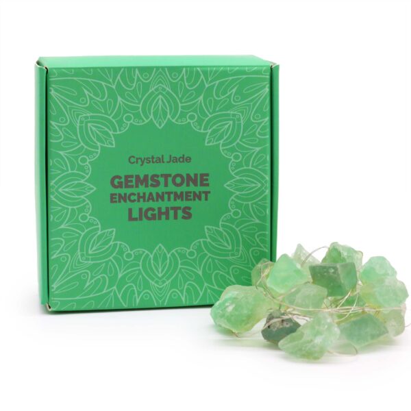 Luces de encantamiento de piedras preciosas - Jade de cristal - Imagen 5