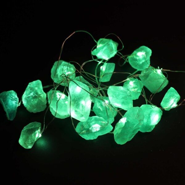 Luces de encantamiento de piedras preciosas - Jade de cristal - Imagen 2